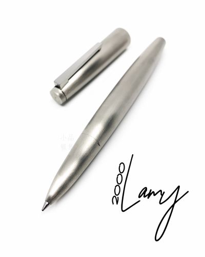 德國 Lamy 2000系列 302 不鏽鋼桿 鋼珠筆